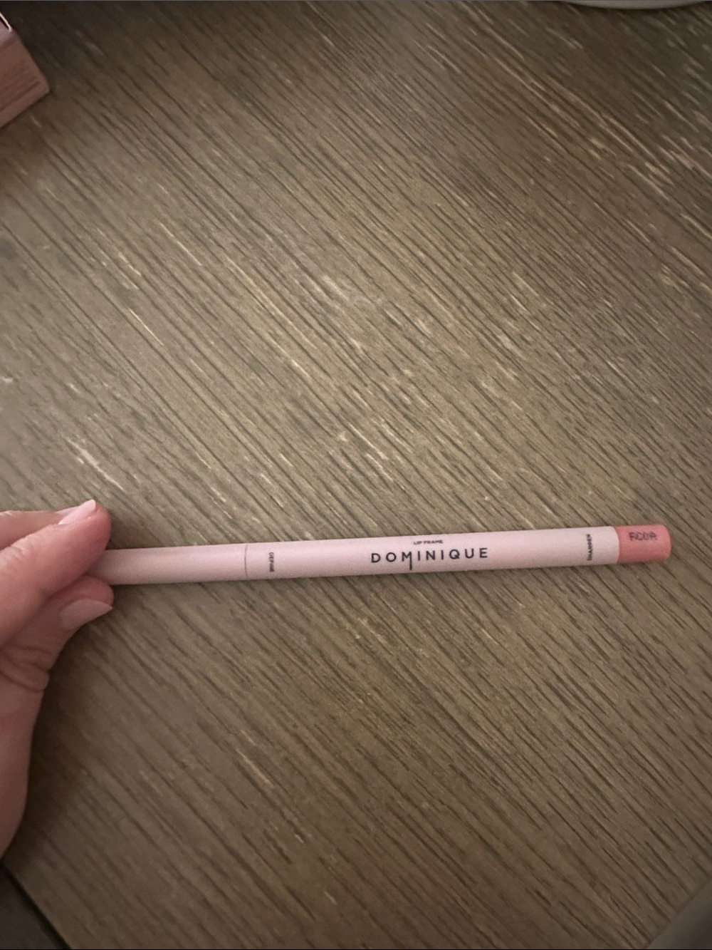 Dominique Lip Frame Pencil- color: I’m Blushing